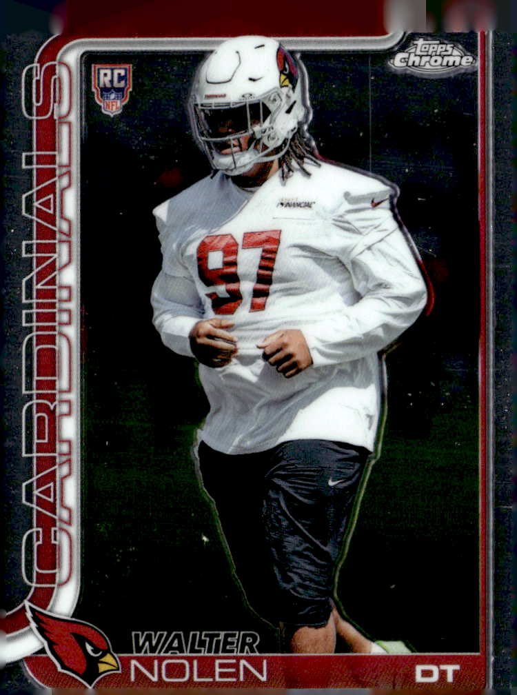 2025 Topps Chrome Walter Nolen graded slab