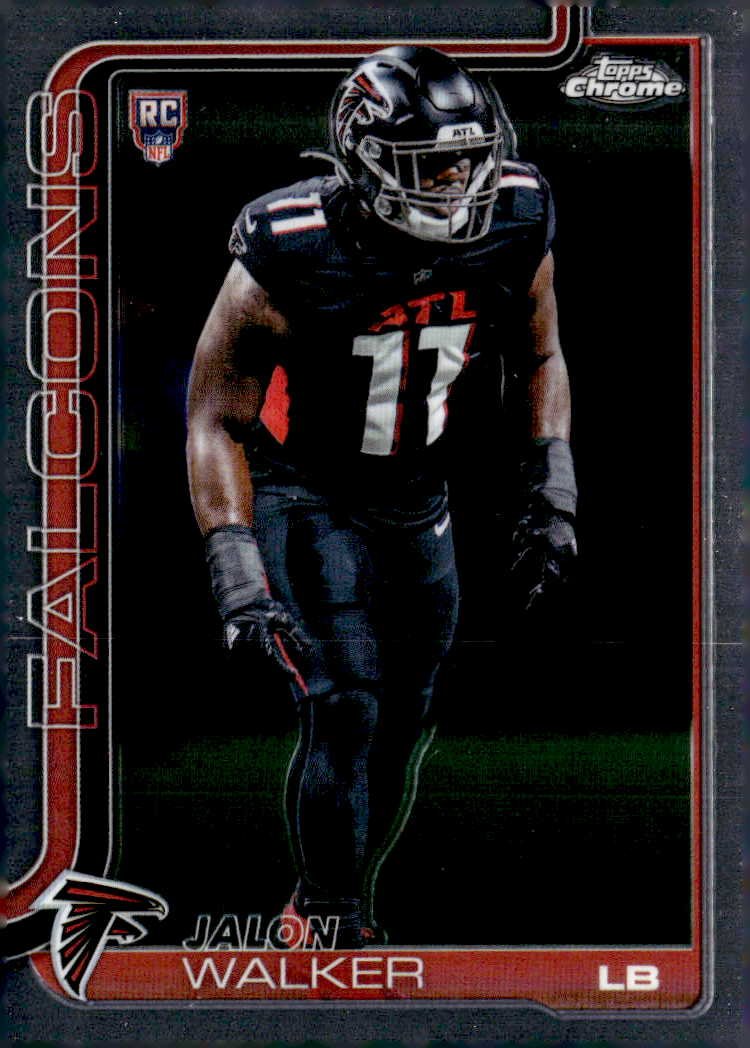 2025 Topps Chrome Jalon Walker graded slab