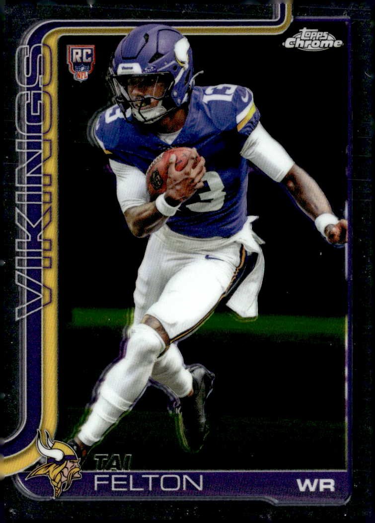 2025 Topps Chrome Tai Felton graded slab