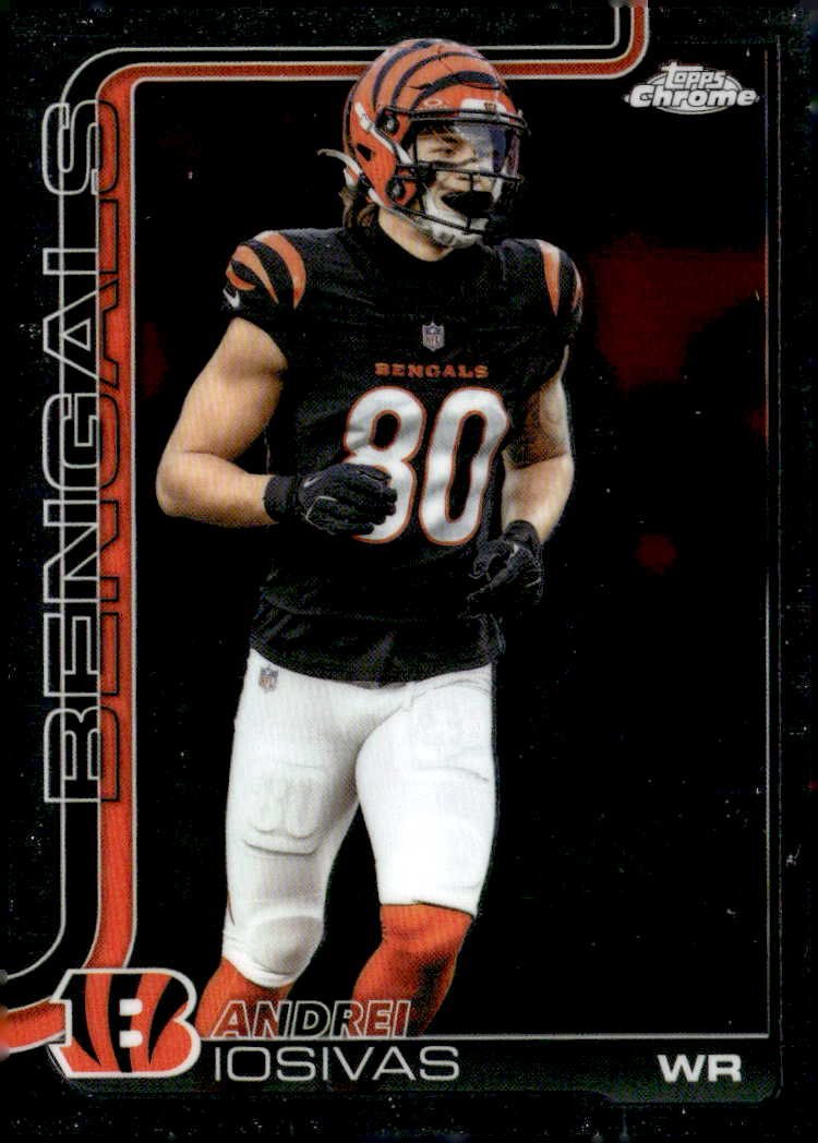 2025 Topps Chrome Andrei Iosivas graded slab