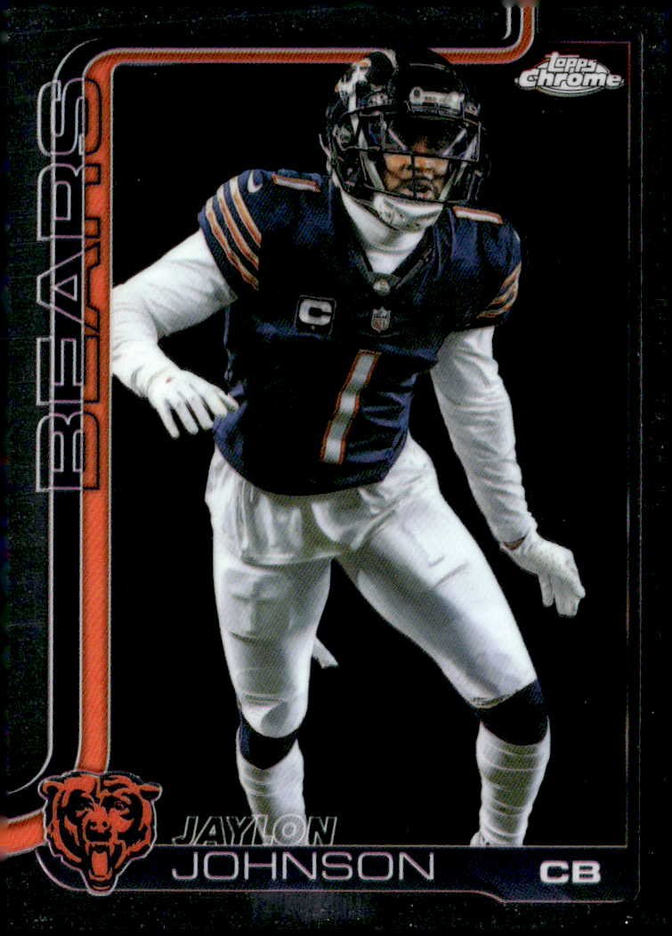 2025 Topps Chrome Jaylon Johnson graded slab