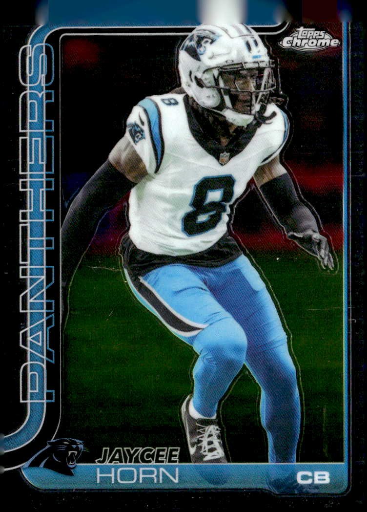 2025 Topps Chrome Jaycee Horn graded slab