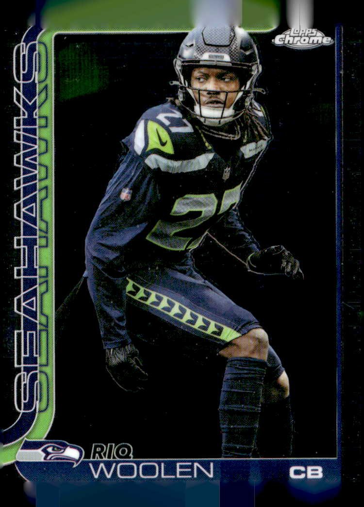 2025 Topps Chrome Riq Woolen graded slab
