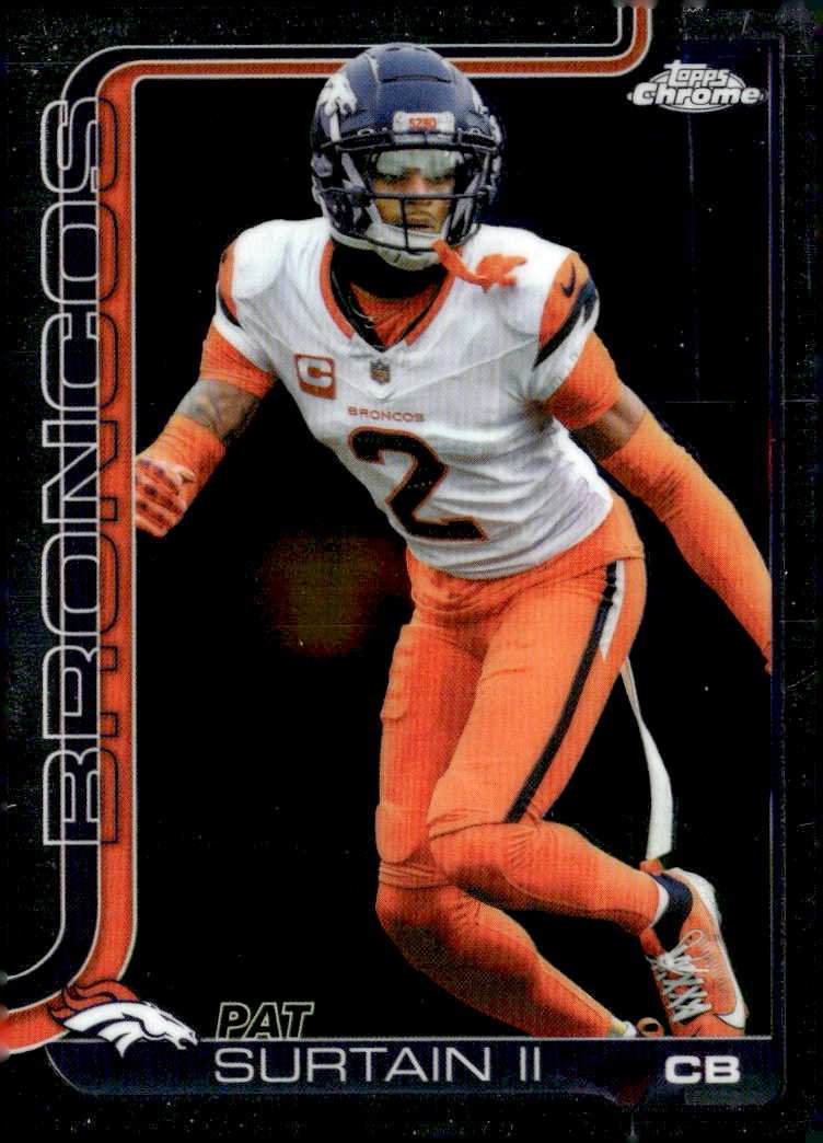 2025 Topps Chrome Patrick Surtain II graded slab
