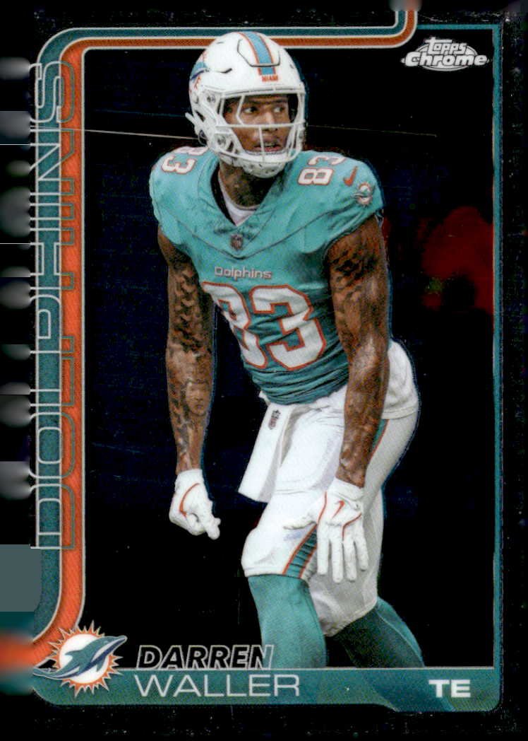 2025 Topps Chrome Darren Waller graded slab
