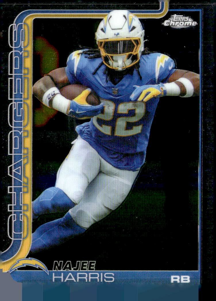2025 Topps Chrome Najee Harris graded slab
