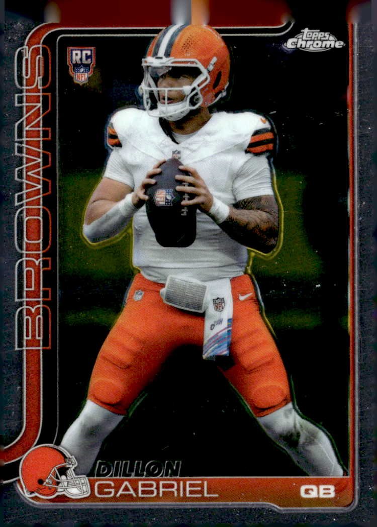 2025 Topps Chrome Dillon Gabriel graded slab