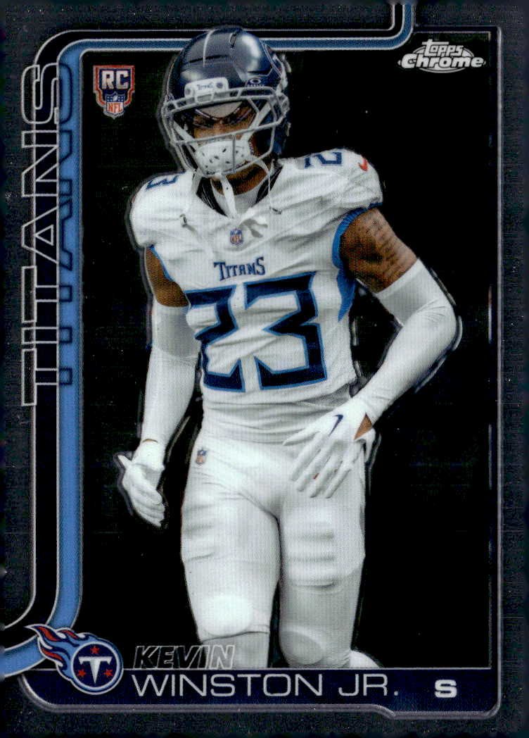 2025 Topps Chrome Kevin Winston Jr. graded slab