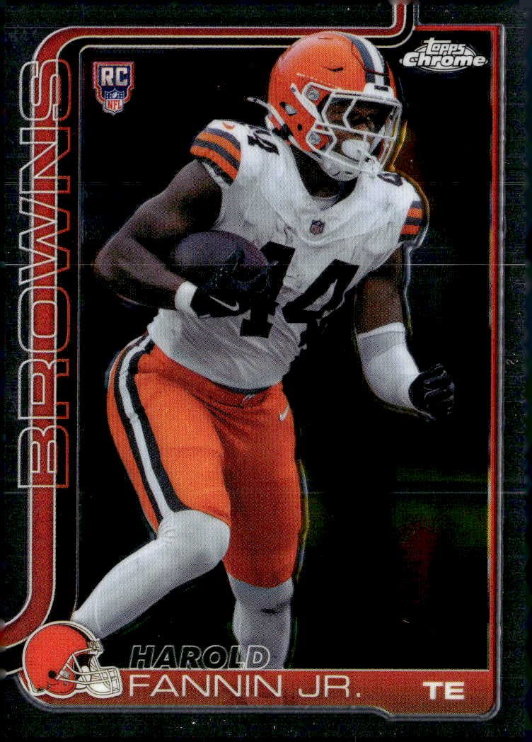2025 Topps Chrome Harold Fannin Jr. graded slab