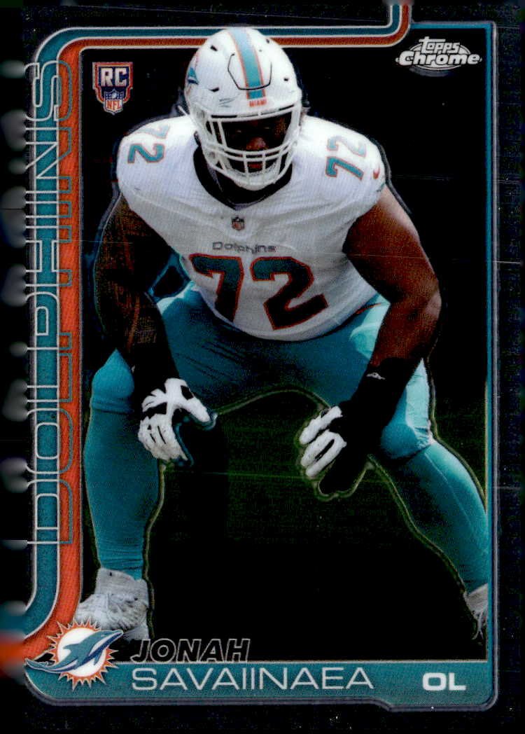 2025 Topps Chrome Jonah Savaiinaea graded slab