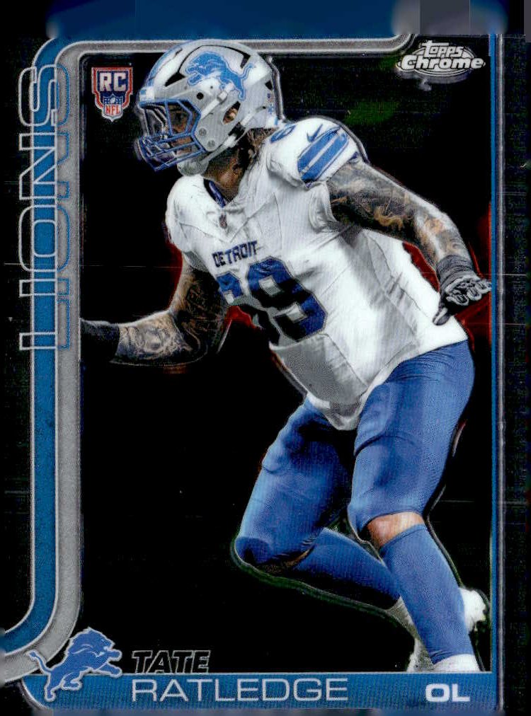 2025 Topps Chrome Tate Ratledge graded slab