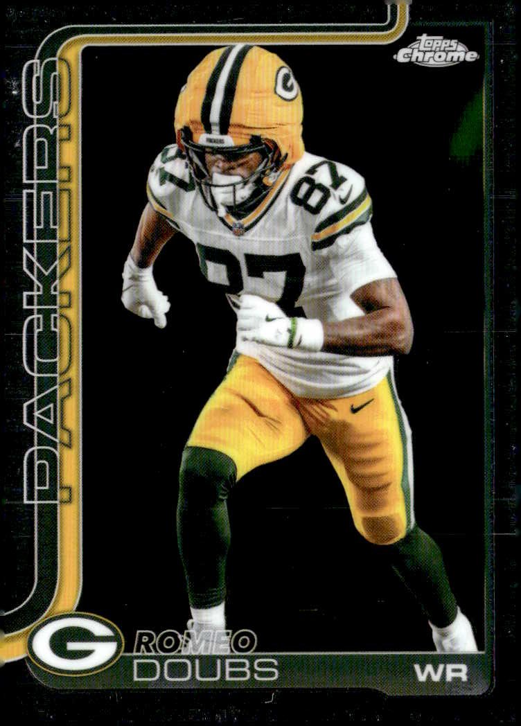 2025 Topps Chrome Romeo Doubs graded slab