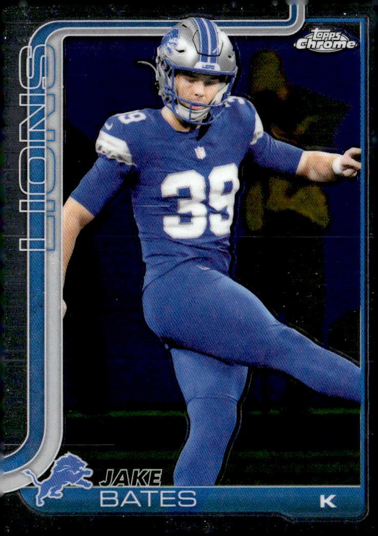 2025 Topps Chrome Jake Bates graded slab