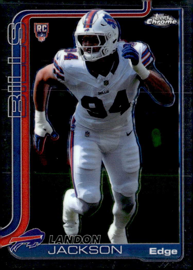 2025 Topps Chrome Landon Jackson graded slab
