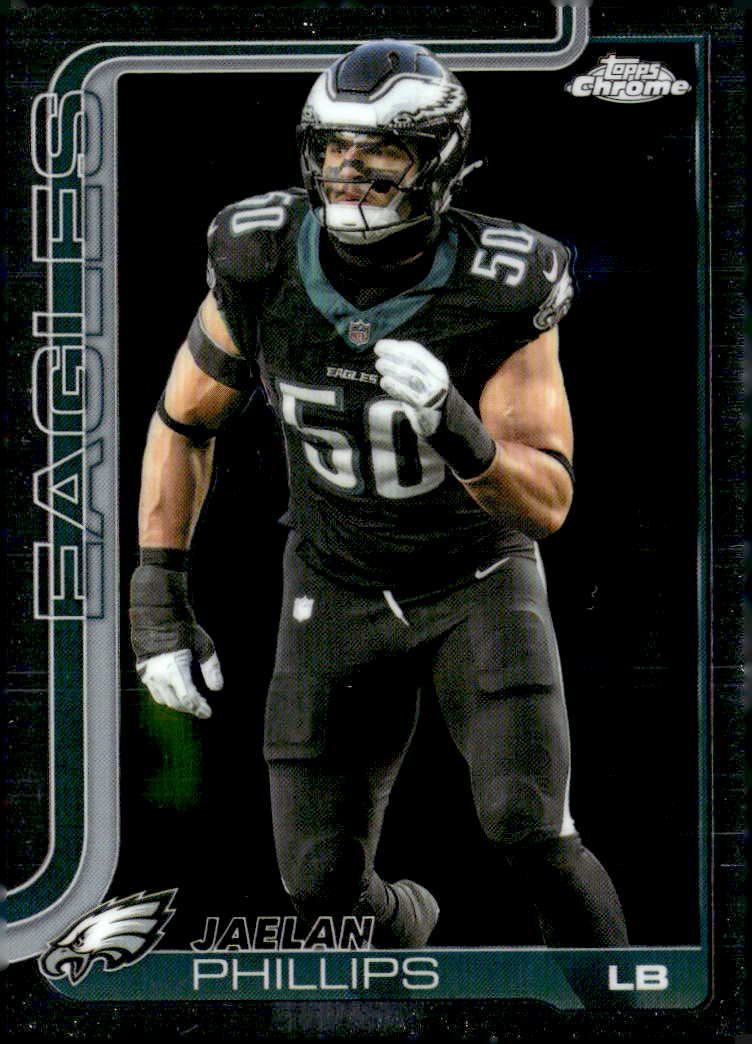 2025 Topps Chrome Jaelan Phillips graded slab