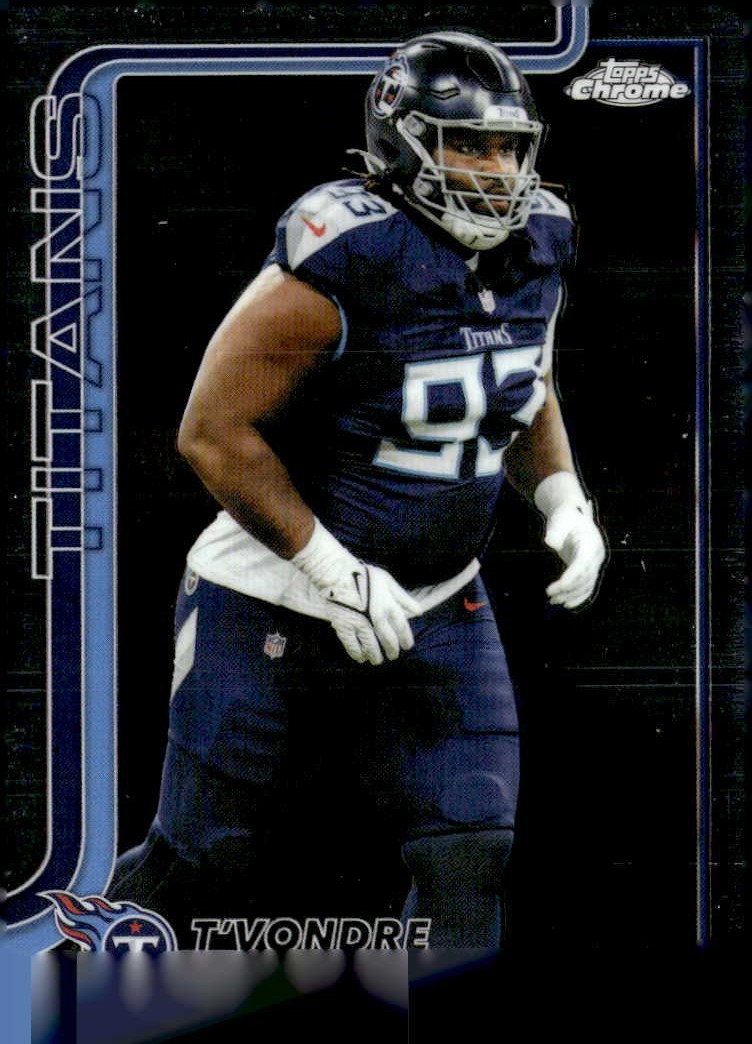 2025 Topps Chrome T'Vondre Sweat graded slab