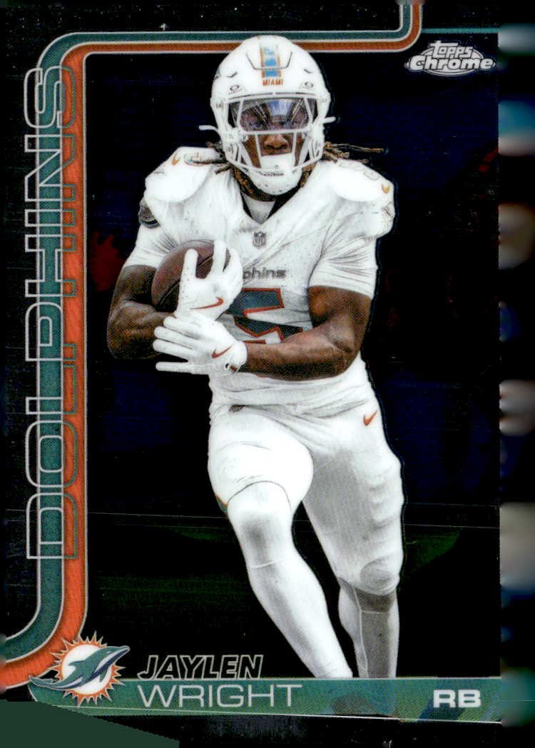 2025 Topps Chrome Jaylen Wright graded slab
