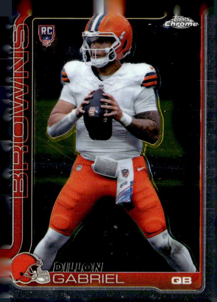 2025 Topps Chrome Dillon Gabriel graded slab