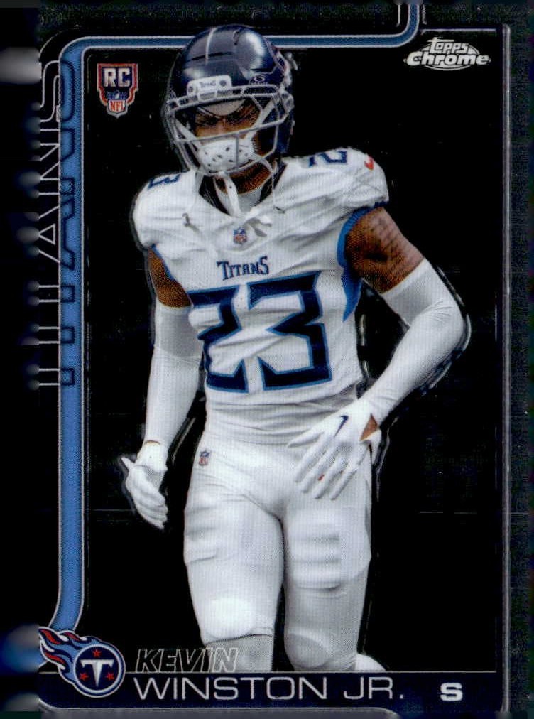 2025 Topps Chrome Kevin Winston Jr. graded slab