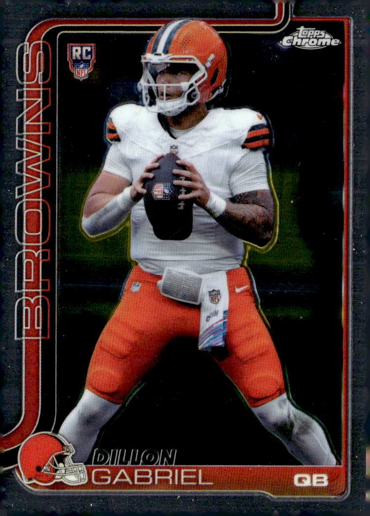 2025 Topps Chrome Dillon Gabriel graded slab