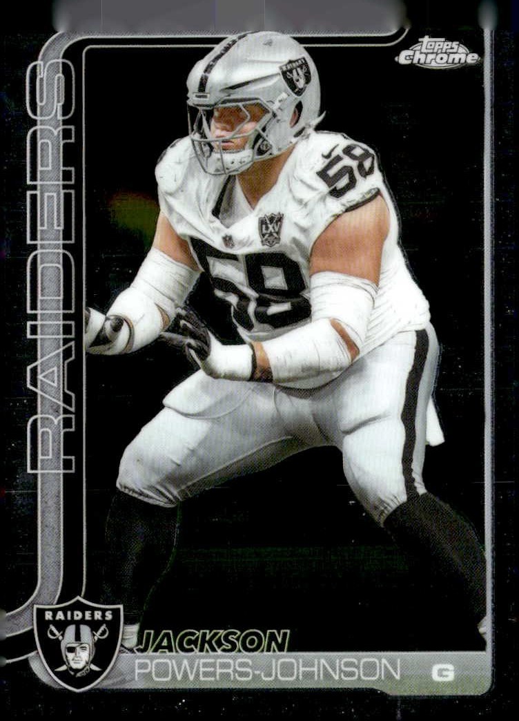 2025 Topps Chrome Jackson Powers-Johnson graded slab