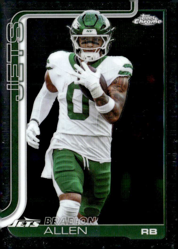 2025 Topps Chrome Braelon Allen graded slab