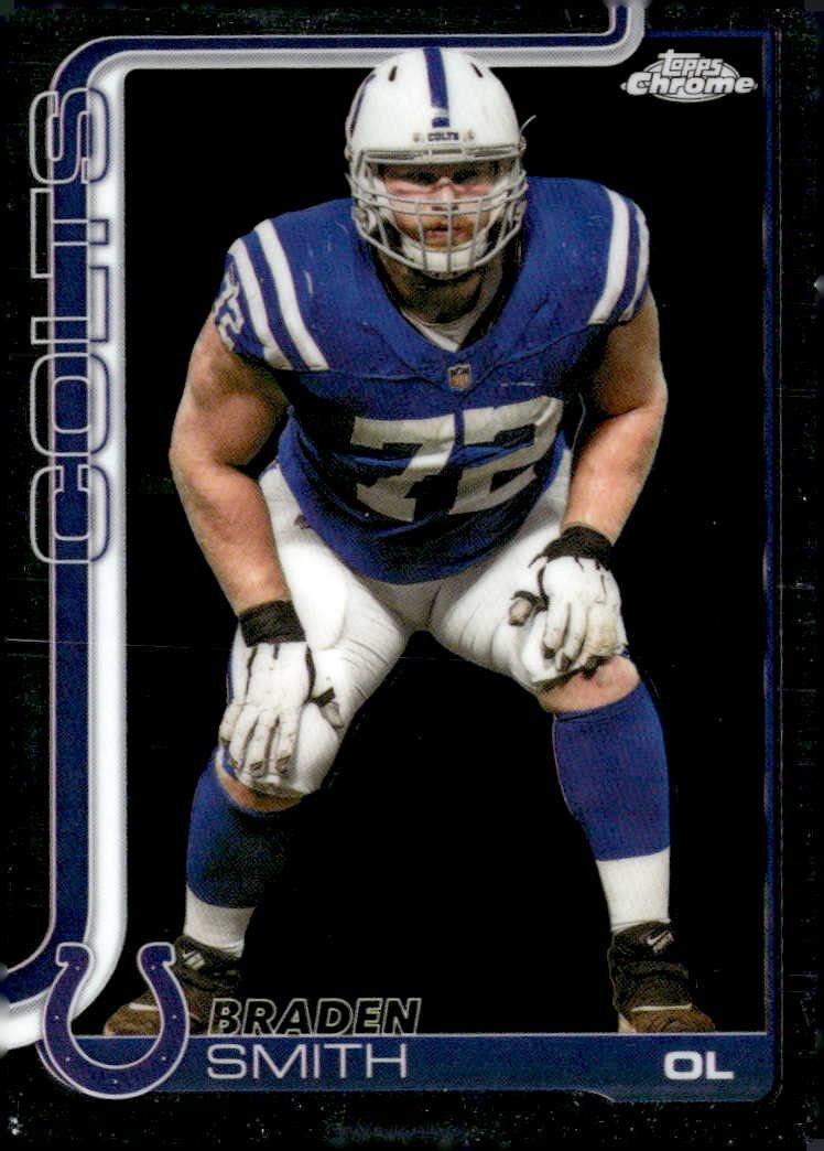 2025 Topps Chrome Braden Smith graded slab