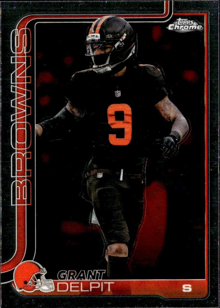 2025 Topps Chrome Grant Delpit graded slab