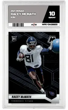 2021 MOSAIC #392 RACEY MCMATH MPE 10 GEM/MT — graded card up for auction