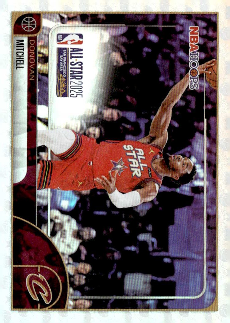 2025 Hoops Donovan Mitchell graded slab