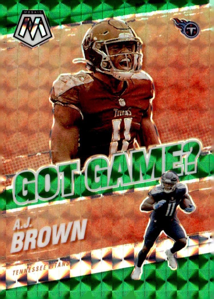 2021 Mosaic A.J. Brown graded slab