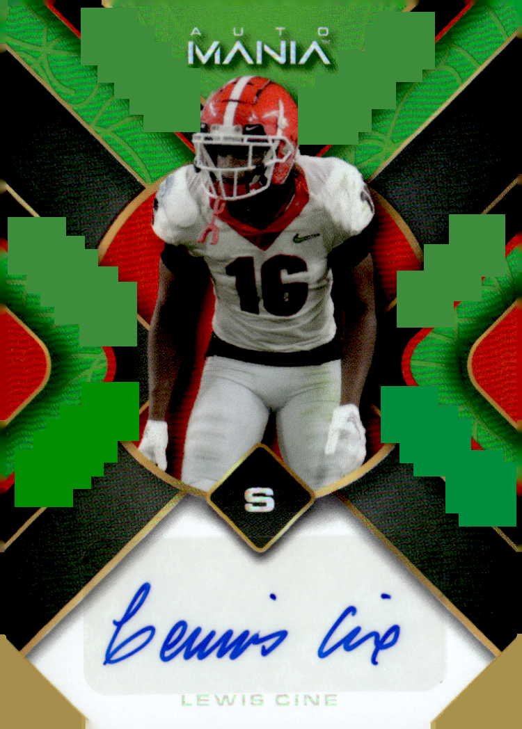 2022 Wc Auto Mania Lewis Cine graded slab