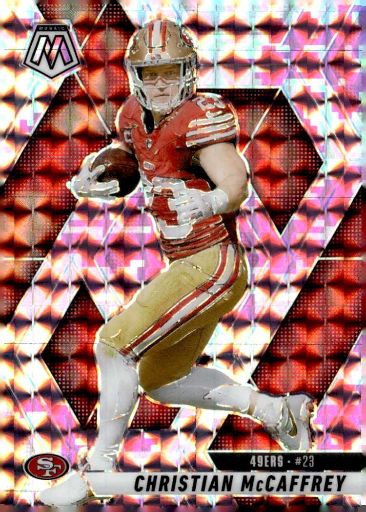 2025 Mosaic Christian McCaffrey graded slab