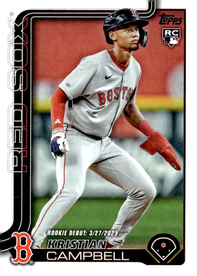 2025 Topps Kristian Campbell graded slab