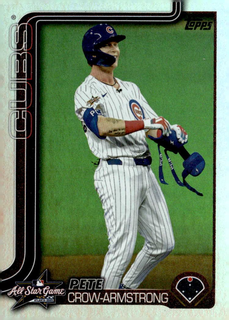 2025 Topps Pete Crow-Armstrong graded slab