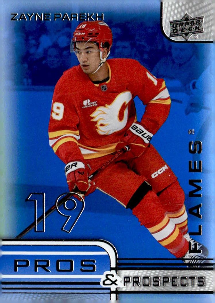 2025-26 Upper Deck NHL Es Zayne Parekh graded slab