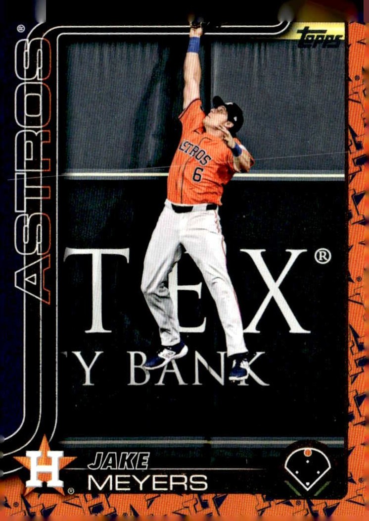 2025 Topps Jake Meyers graded slab
