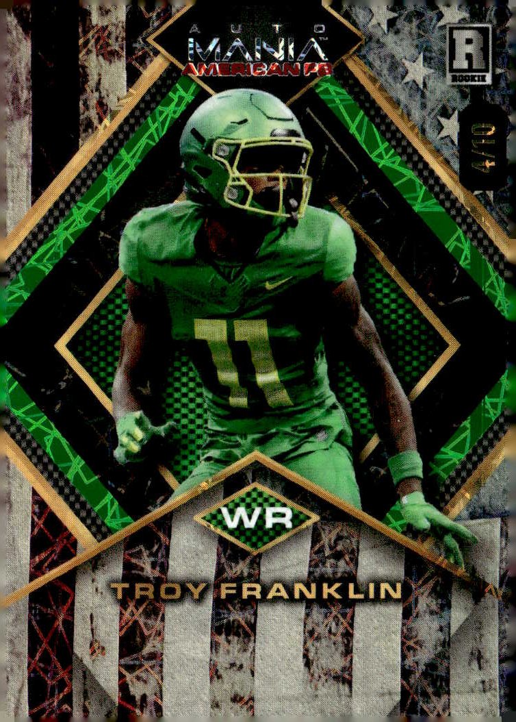 2024 Wc Auto Mania Troy Franklin graded slab