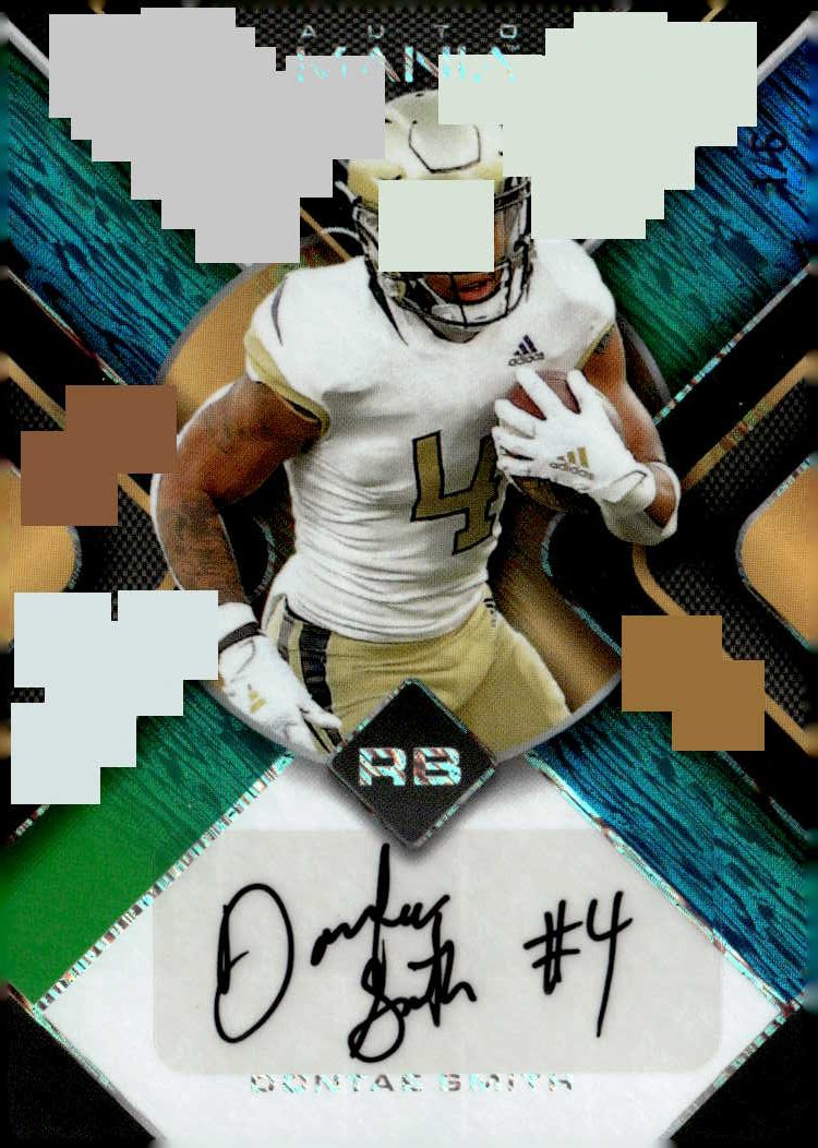 2022 Wc Auto Mania Dontae Smith graded slab
