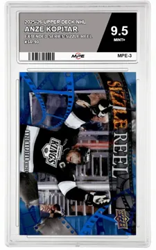 2025-26 UPPER DECK NHL EXTENDED SERIES-SIZZLE REEL #SR-90 ANZE KOPITAR MPE 9.5 MINT+ — graded card up for auction
