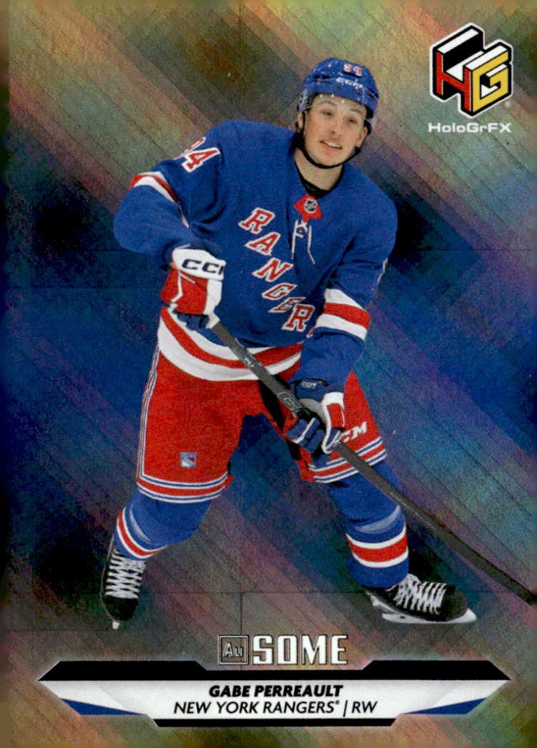 2025-26 Upper Deck NHL Gabe Perreault graded slab