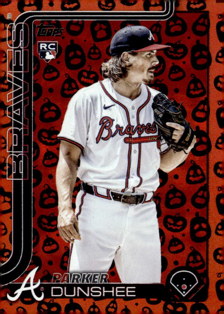 2025 Topps Holiday Parker Dunshee graded slab