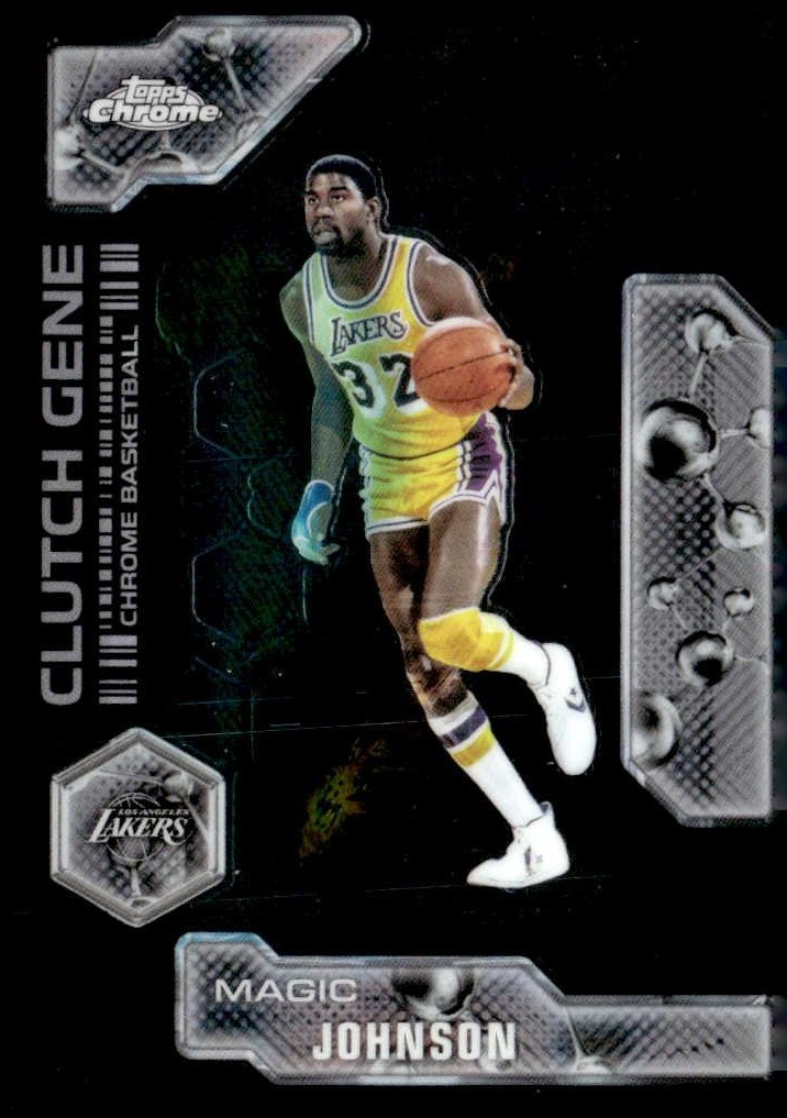 2025 Topps Chrome Magic Johnson graded slab
