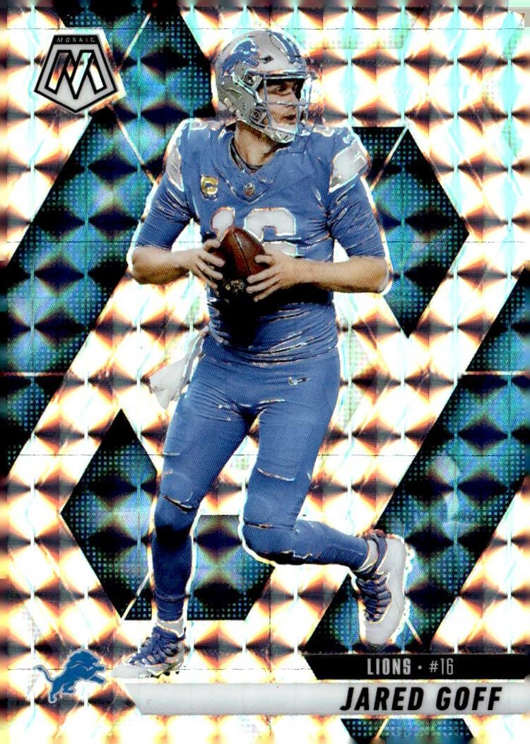 2025 Mosaic Jared Goff graded slab