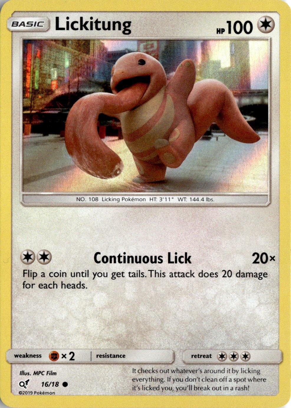 Lickitung graded slab