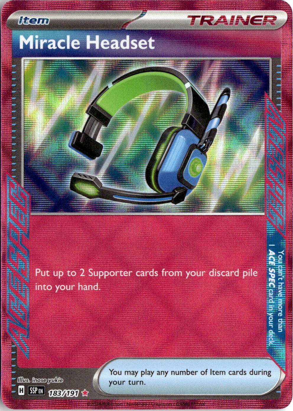 Miracle Headset graded slab