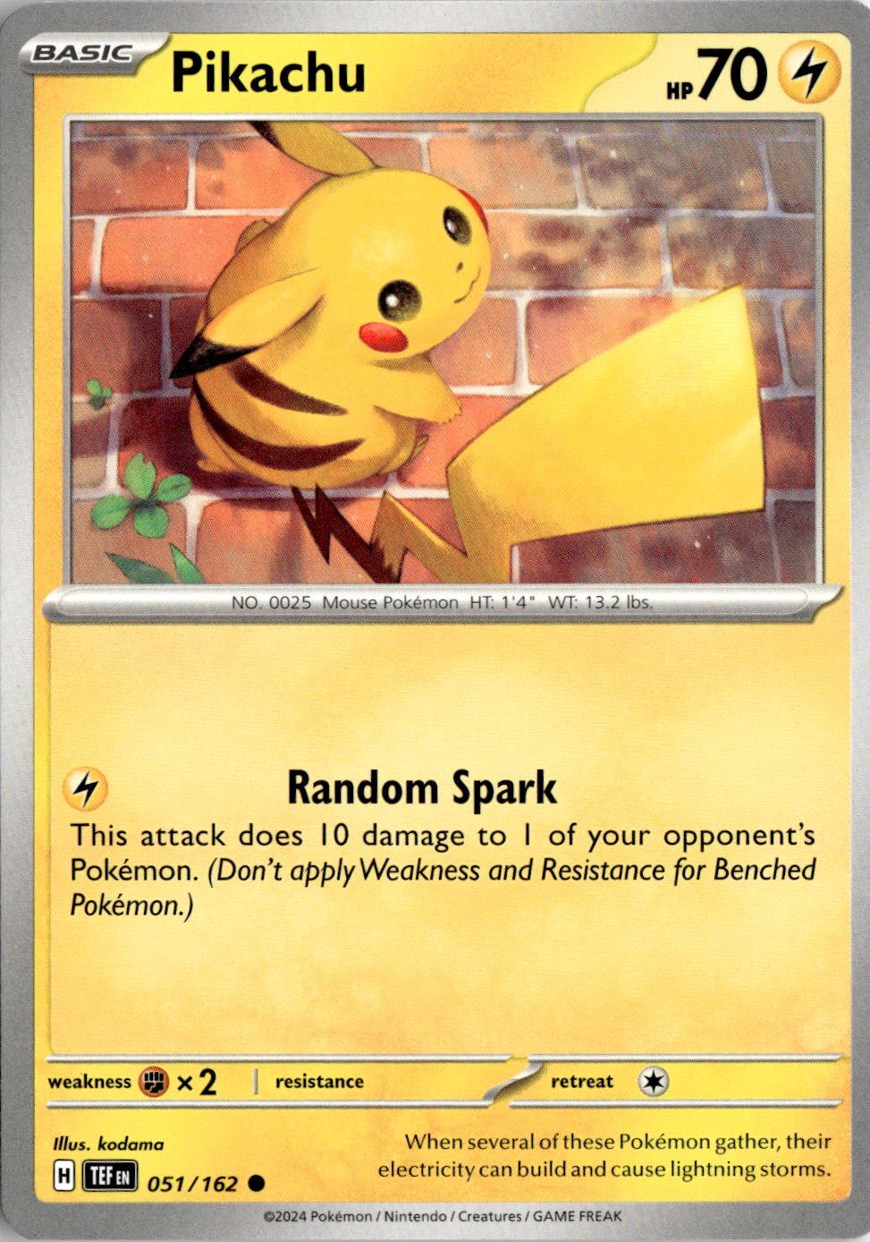2024 Pokemon Scarlet And Violet Pikachu graded slab
