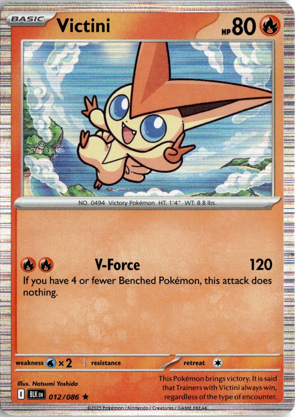 Victini graded slab