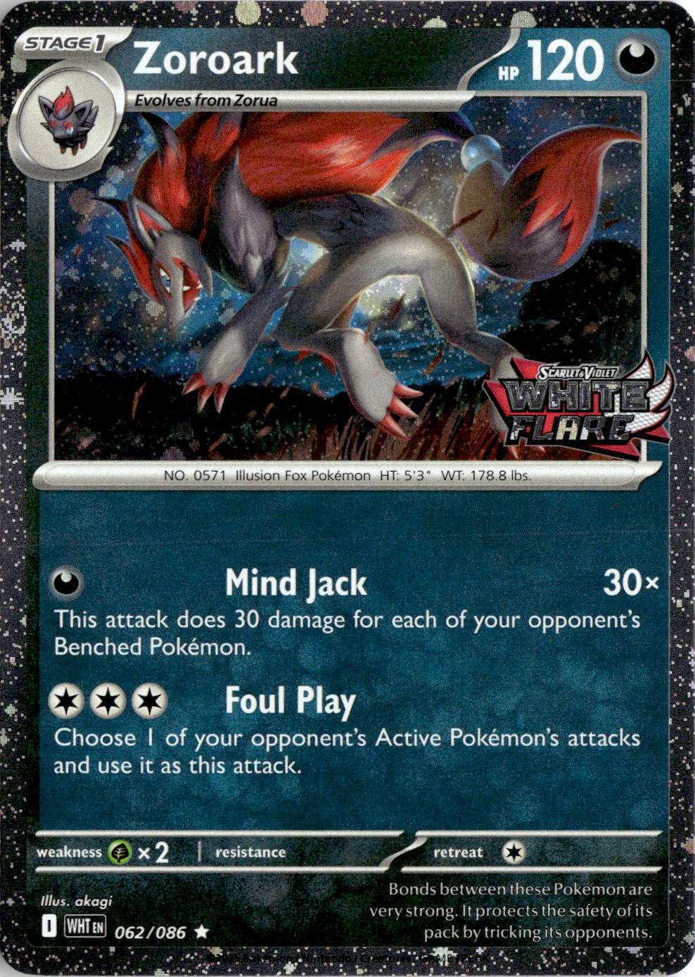 2018 Miscellaneous Cards & Products Zoroark graded slab
