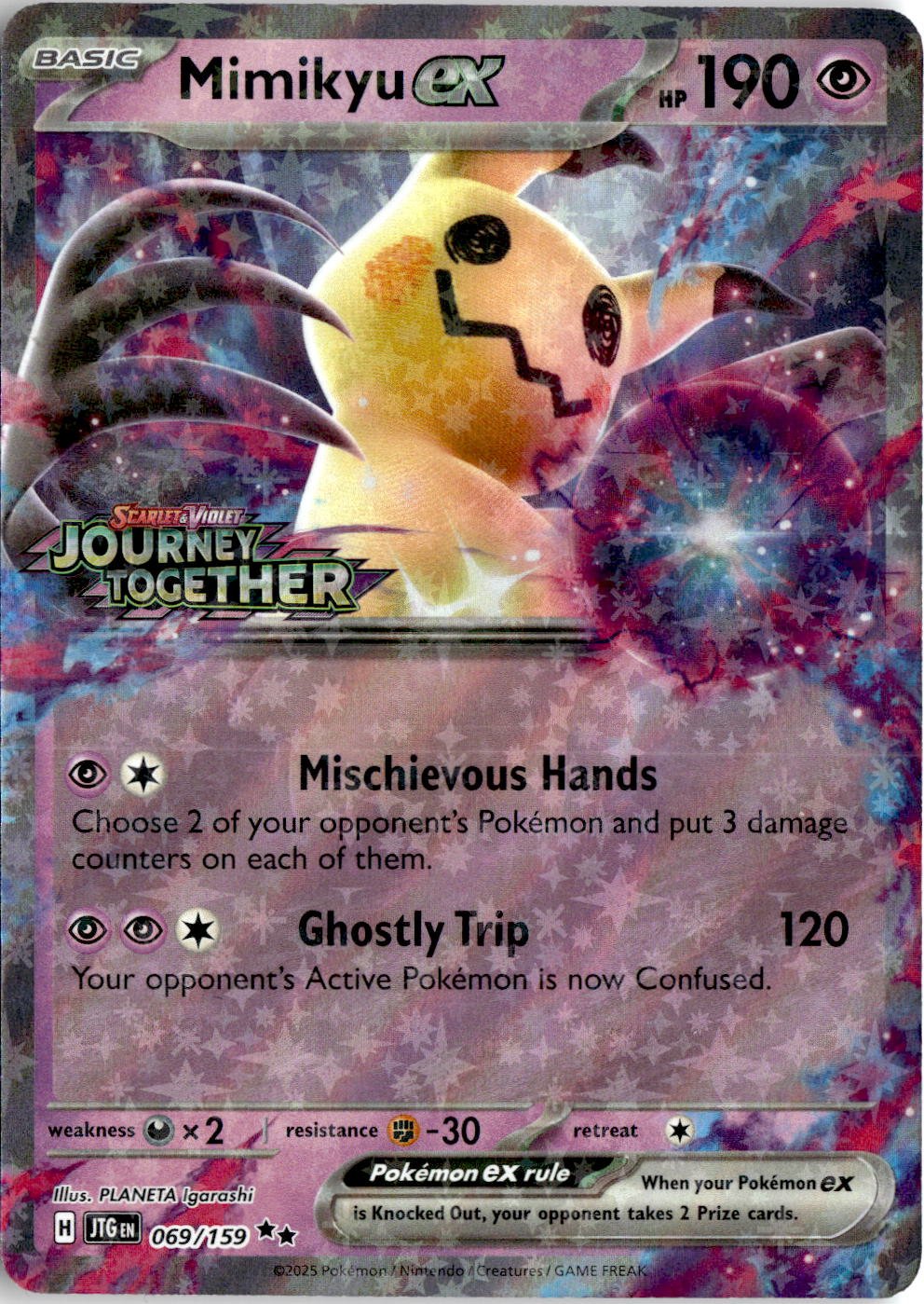 Mimikyu EX graded slab